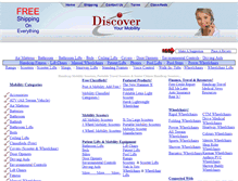 Tablet Screenshot of discovermymobility.com